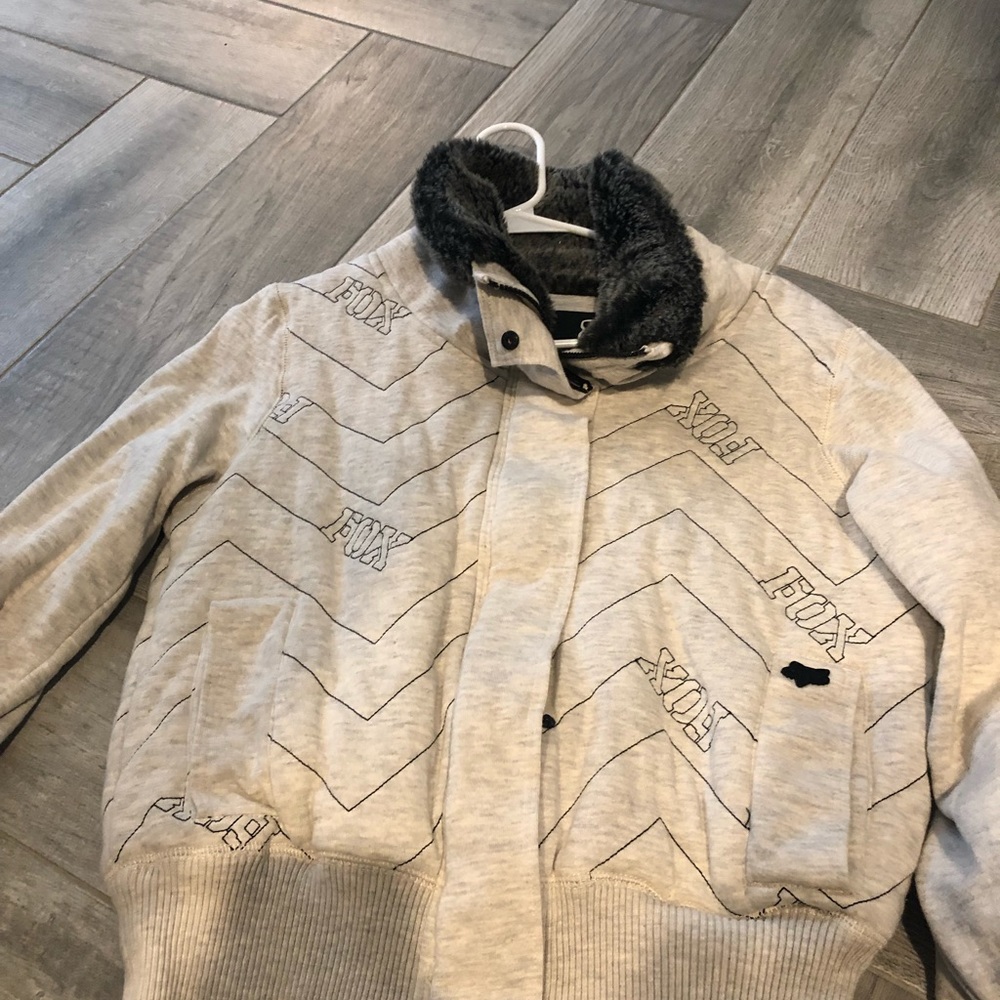 Fox racing jacket/sweater.